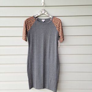 LuLaRoe Julia -  Grey